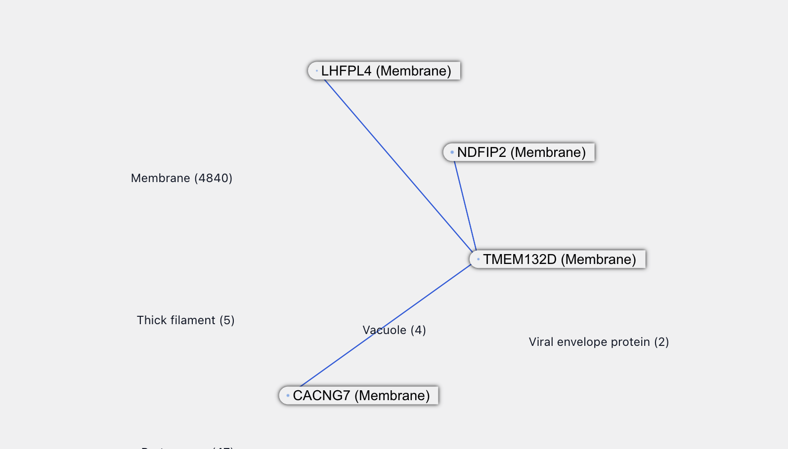 TMEM132D graph